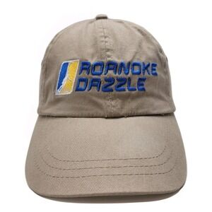 Roanoke Dazzle Strapback Hat NBA D League Virginia Basketball Team Dad Cap Beige